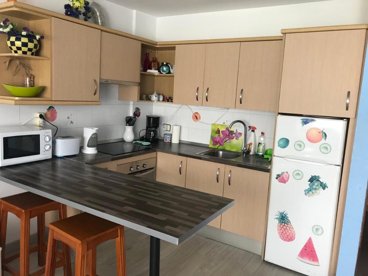 First Line Beach Apartment With Ocean View La Arena Puerto de Santiago  Eksteriør bilde