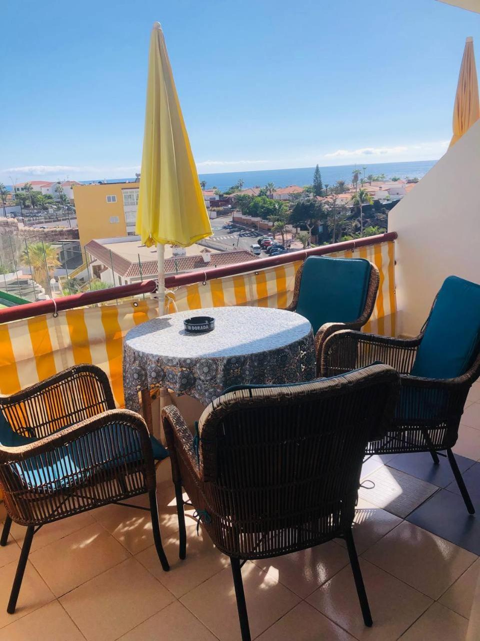 First Line Beach Apartment With Ocean View La Arena Puerto de Santiago  Eksteriør bilde