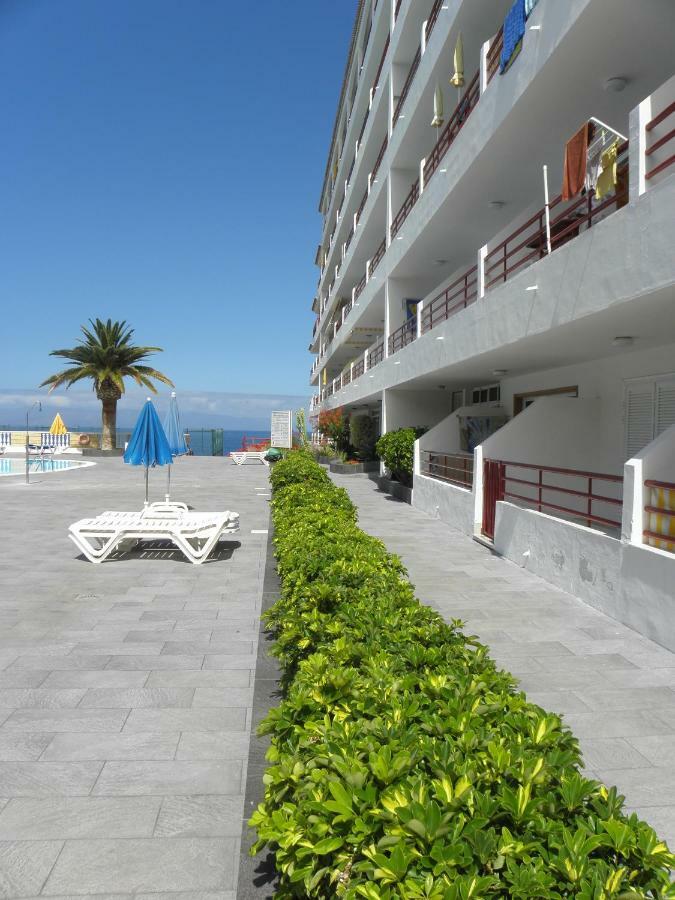 First Line Beach Apartment With Ocean View La Arena Puerto de Santiago  Eksteriør bilde