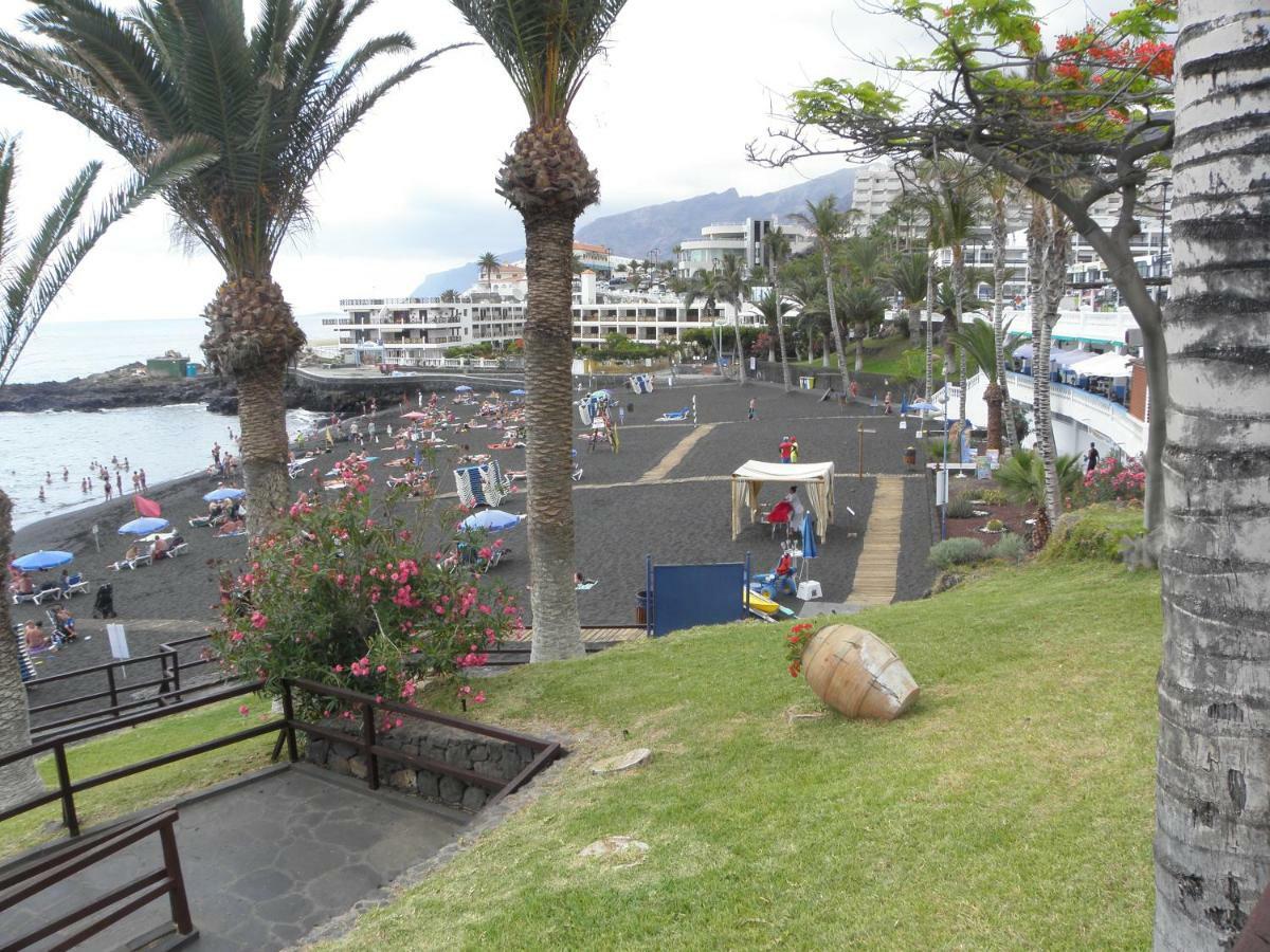 First Line Beach Apartment With Ocean View La Arena Puerto de Santiago  Eksteriør bilde