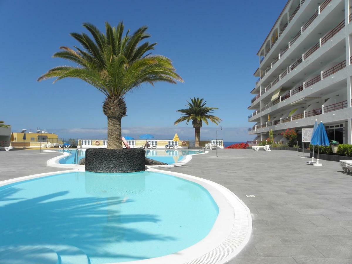 First Line Beach Apartment With Ocean View La Arena Puerto de Santiago  Eksteriør bilde