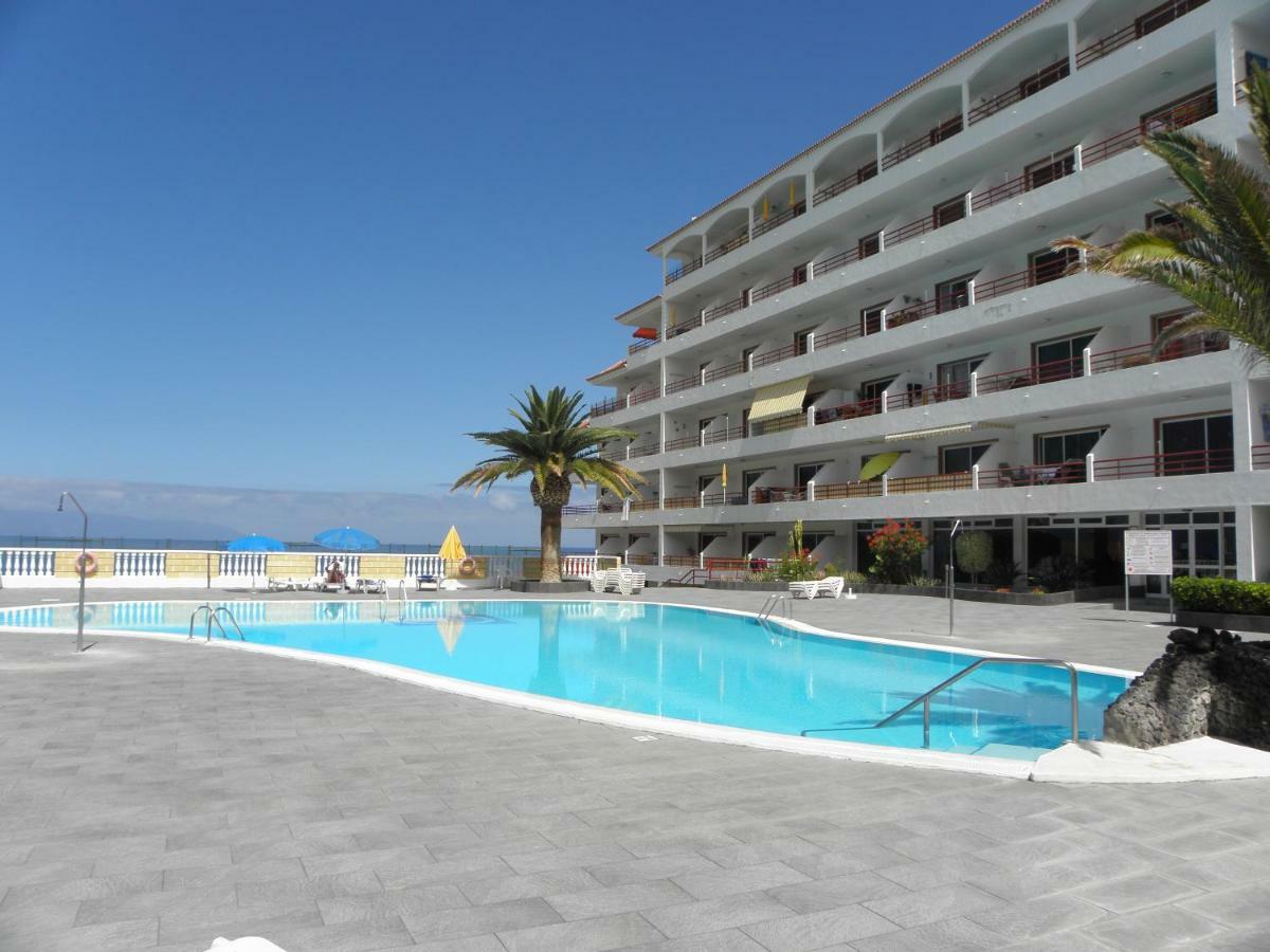First Line Beach Apartment With Ocean View La Arena Puerto de Santiago  Eksteriør bilde